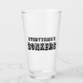 Alles is bonkers glas (Voorkant)