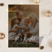 Alles is Bright Family Kerstvakantie Kaart