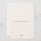 Alles is Bright Schattige Baubles Foto Feestdagenkaart (Achterkant)