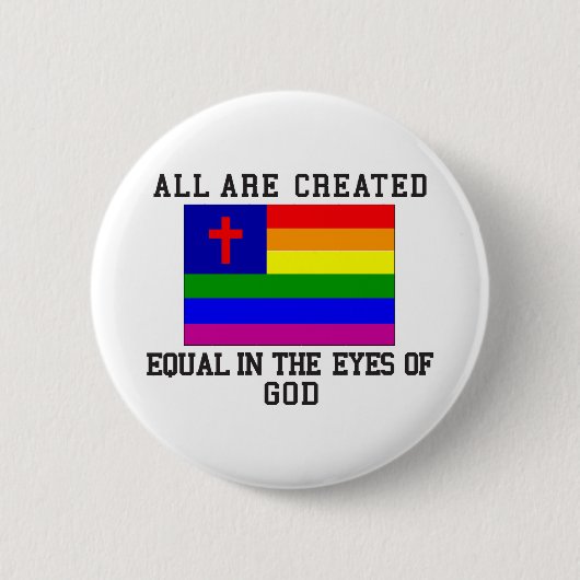 Alles is Creëer gelijk Ronde Button 5,7 Cm (Voorkant)