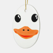 Alles is Ducky Baby Duck Keramisch Ornament (Links)