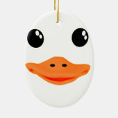 Alles is Ducky Baby Duck Keramisch Ornament (Achterkant)