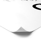 " alles is een gouden hondenhond " poster (Hoek)