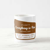 Alles is een mooie Mok in het nationale park (Center)