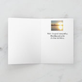 Alles is er een seizoen man sympathie kaart (Binnen)