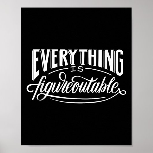 Alles is figuurlijk, grappig Motivatie Poster (Voorkant)