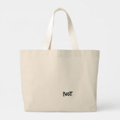 Alles is fijn Tas met handschrift (Achterkant)