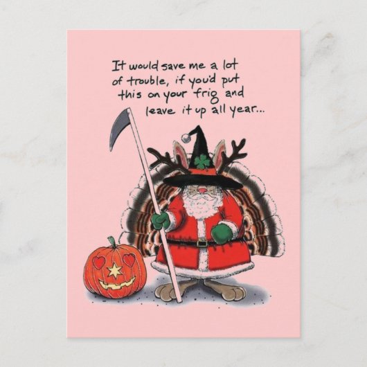 Alles is Gedekt Feestdagenkaart (Voorkant)