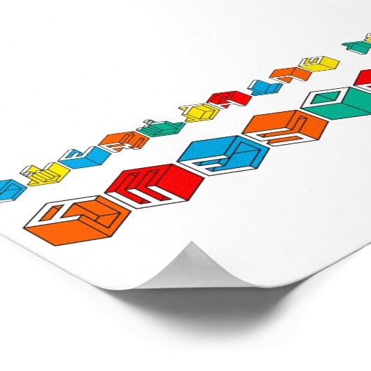 Alles is Geweldige afdrukken Poster (Hoek)