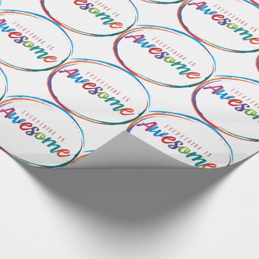 Alles is Geweldige Cadeaupapier (Hoek)