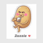 Alles is Goed-achtige Aardappel Sticker (Vel)