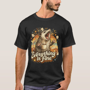 Alles Is Goed Buidelrat T-Shirt Funny Sarcastisch