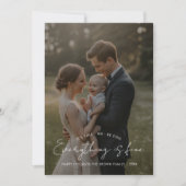 Alles is goed Elke Elegante Kerstkaart voor het Ge (Voorkant)