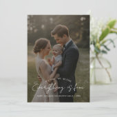 Alles is goed Elke Elegante Kerstkaart voor het Ge (Staand voorkant)