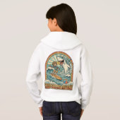 Alles is goed Grappige Retro Haai Strand Grafisch (Achterkant volledig)