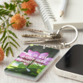 Alles is goed Manta Note voor het zelf Sleutelhanger (Voorkant Rechts)