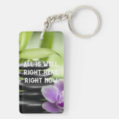 Alles is goed Manta Note voor het zelf Sleutelhanger (achterkant)