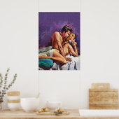 Alles is goed met  honing pulp Hoesje Poster (Keuken)