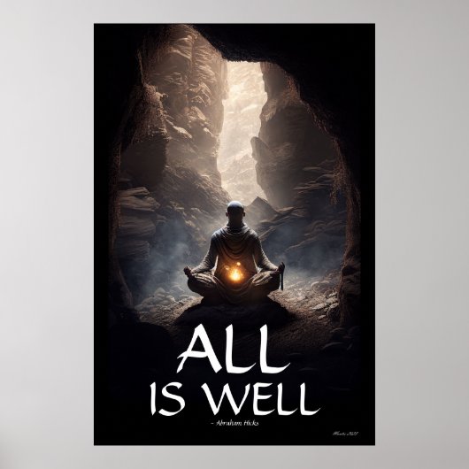 Alles is goed met Wall Art Poster (Voorkant)