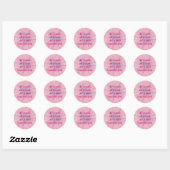 Alles is goed, roze & blauw bevestiging stickers (Vel)