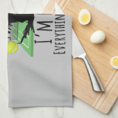 Alles is goed voor Tennis Theedoek (Quarter Fold)