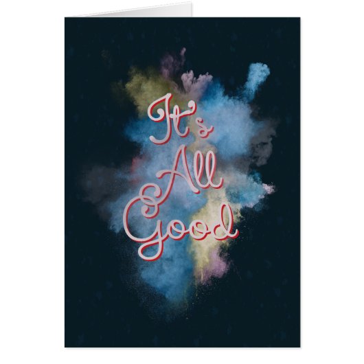 Alles is Goed Wenskaart (Voorkant)