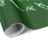 Alles is Green Go Green St Patrick Wrapping Cadeaupapier (Rol Hoek)