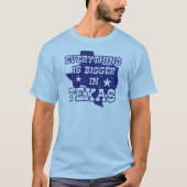Alles is groter in Texas T-shirt (Voorkant)