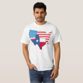 Alles is groter in Texas T-shirt (Voorkant volledig)
