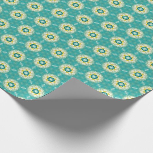 Alles is helder en kleurrijk ontwerp cadeaupapier (Hoek)