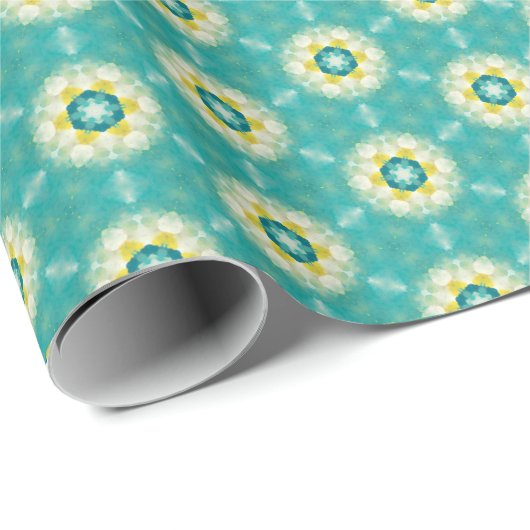 Alles is helder en kleurrijk ontwerp cadeaupapier (Rol Hoek)