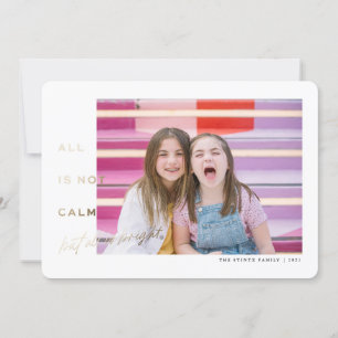 Alles is helder en kleurrijk voor Faux Folie grapp Kaart