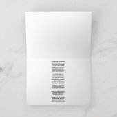 Alles is helder en mooi Hond Wenskaart Kaart (Binnen)