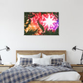 Alles is helder kerstcanvas afdrukken (Insitu (Slaapkamer))