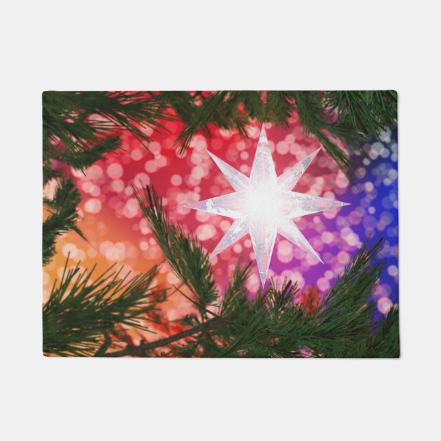 Alles is helder kerstdeuromat deurmat (Voorkant)