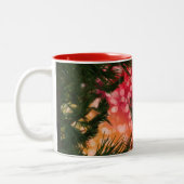 Alles is helder kerstMok Tweekleurige Koffiemok (Links)