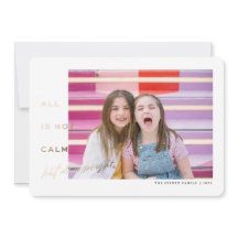 Alles is helder Kleurrijk Nep Folie Grappig Kerstm