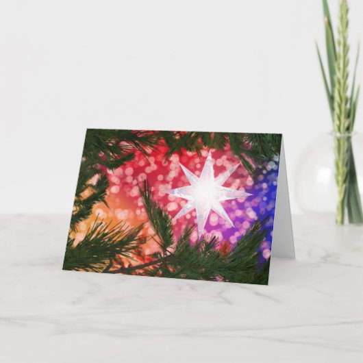 Alles is helder voor Kerstmis Feestdagen Kaart (Voorkant)