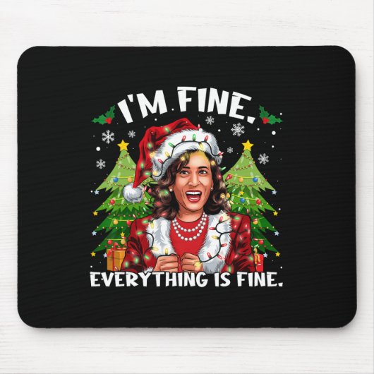 Alles is in orde Meme Kalama Santa Chris Muismat (Voorkant)