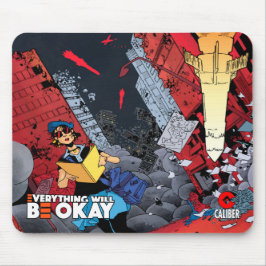 Alles is in orde met V2 logo-muispad Muismat