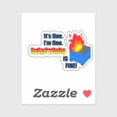 Alles is in orde! sticker (Vel)