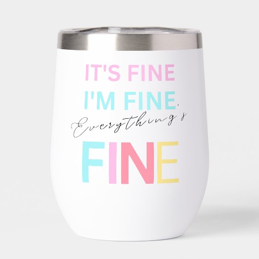 Alles is in orde Waterfles (Achterkant)