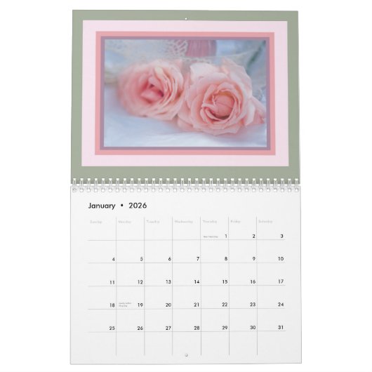 Alles is in Roze 2018 Kalender (Jan 2026)