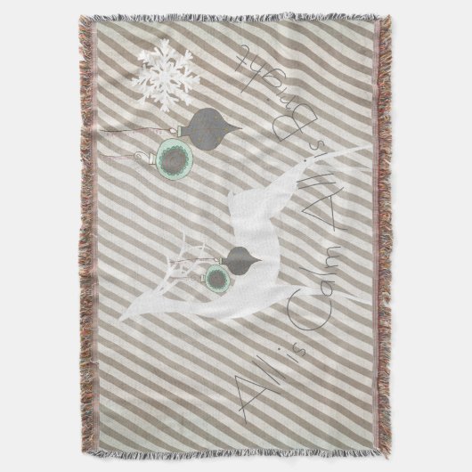 Alles is kalm. Alles is helder voor feestdag Deken (Voorkant Verticaal)