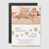 Alles is kalm | Elegante kerstvakantie foto (Voorkant / Achterkant)