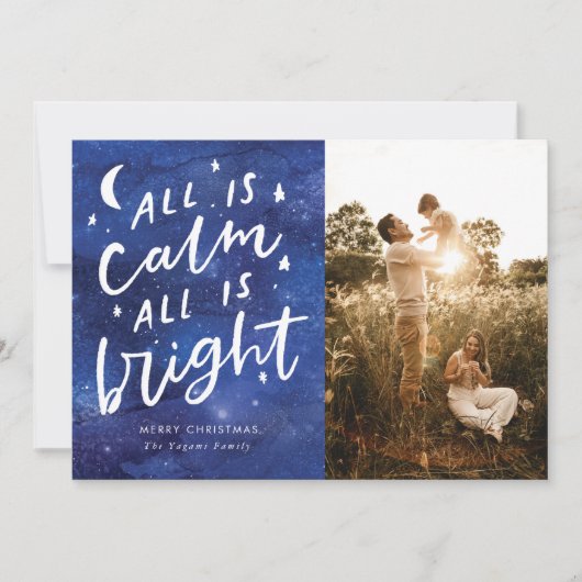 Alles is Kerstmis Feestdagenkaart (Voorkant)