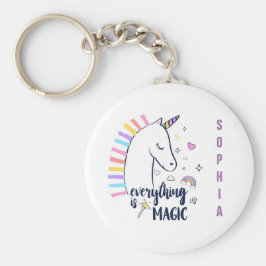 Alles is Magic Unicorn Sleutelhanger