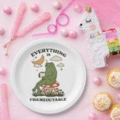 Alles is meetbaar papieren bordje (Feest)