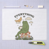 Alles is meetbaar tissuepapier (Craft)