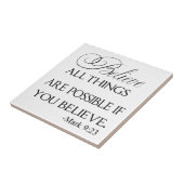 Alles is mogelijk als je gelooft tegeltje (Zijkant)